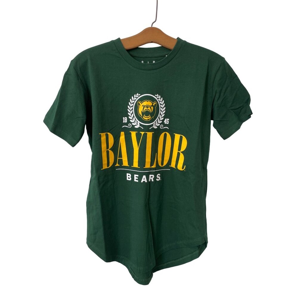 Royce Apparel Pressbox Baylor Bears Graphic T-Shirt Women Size Small Cotton NEW